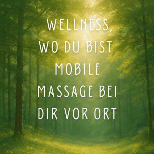 Mobile Massagen in Ferienwohnungen